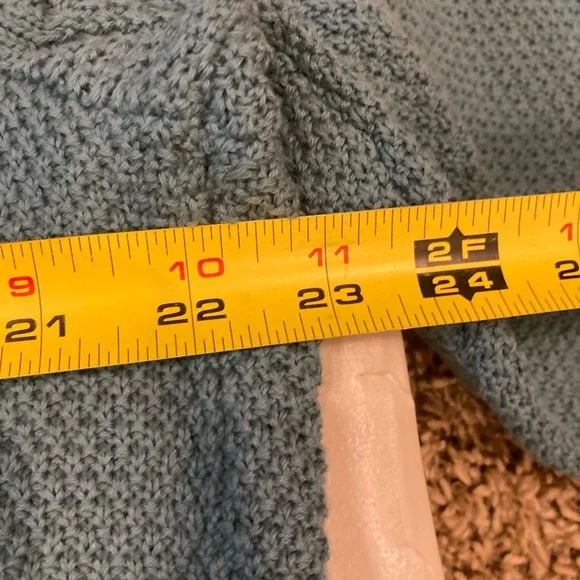 Coldwater Creek cardigan grandmacore button up oversized basic knit sweater - Picture 13 of 16